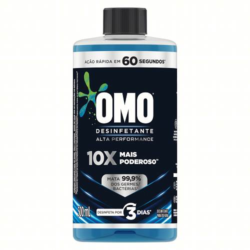 DESINF OMO 500ML ALTA PERFORMACE