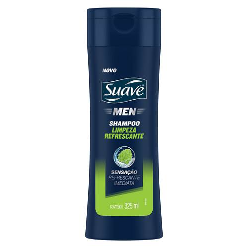 SH SUAVE 325ML MEN LIMPEZA REFRESCANTE