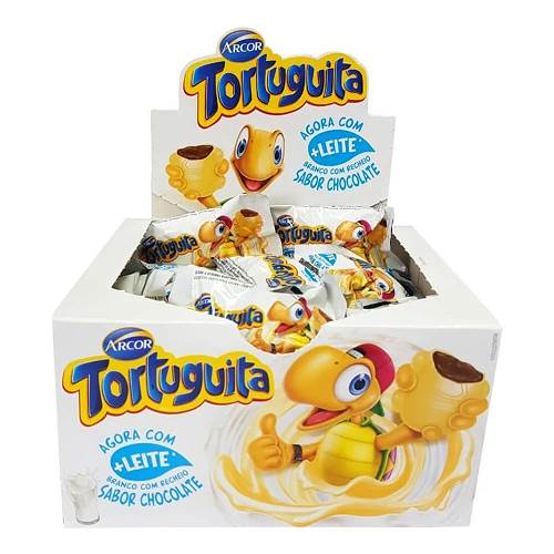 BOMB TORTUGUITA ARCOR 24X155G BRANCO