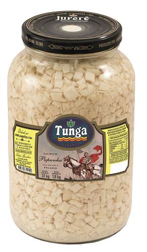 PALMITO PUPUNHA TUNGA PICADO VD 18 KG