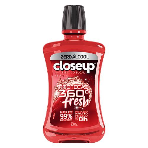 ENX BUCAL CLOSEUP 250ML SALCOOL RED HOT