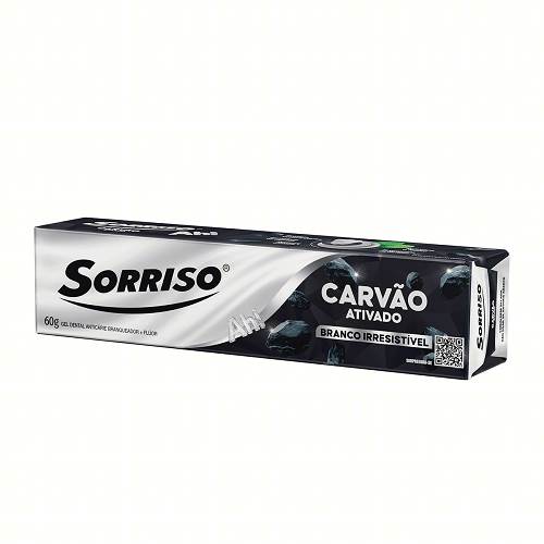 CD SORRISO 60G CARVAO ATIVADO