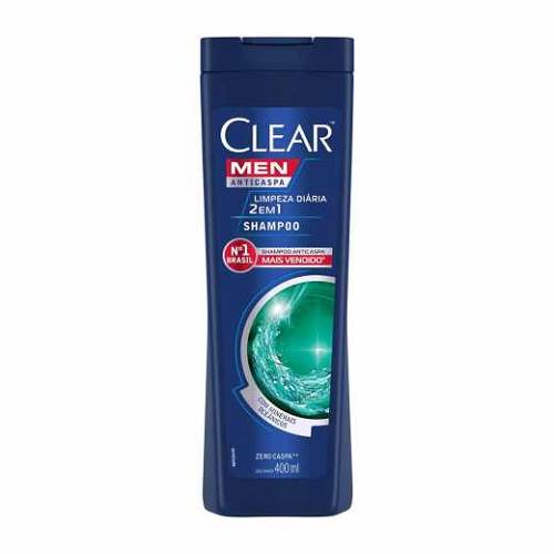 SH CLEAR CASPA MEN 400ML 2X1 LIMP DIARIA