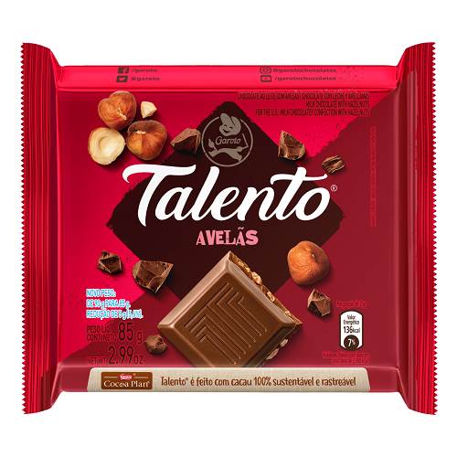 BOMB TAB TALENTO 85G AVELA
