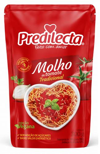 MOLHO TOMATE PREDILECTA 300G REFOG SCH