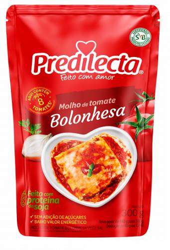 MOLHO TOMATE PREDILECTA 300G BOLONH SCH