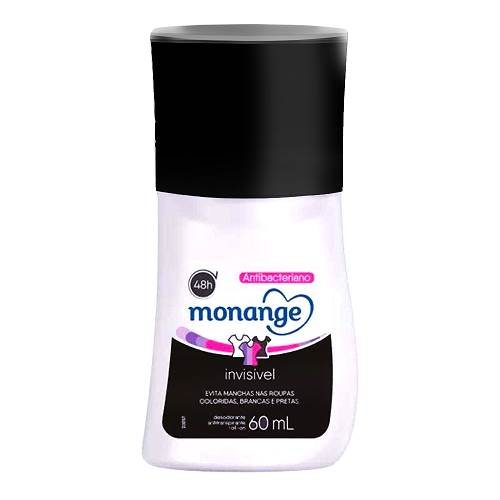 DESOD ROLL ON MONANGE 60ML INVISIVEL