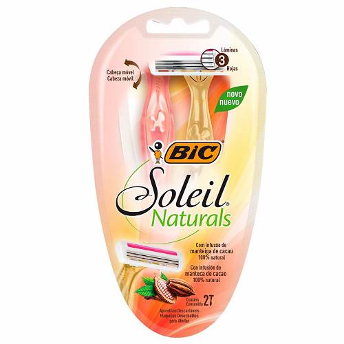 AP BIC SOLEIL 3 LAMINA FEM 2UN NATURALS