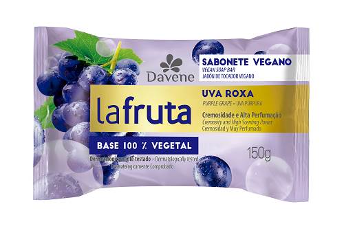 SAB LA FRUTA DAVENE 150G UVA ROXA 