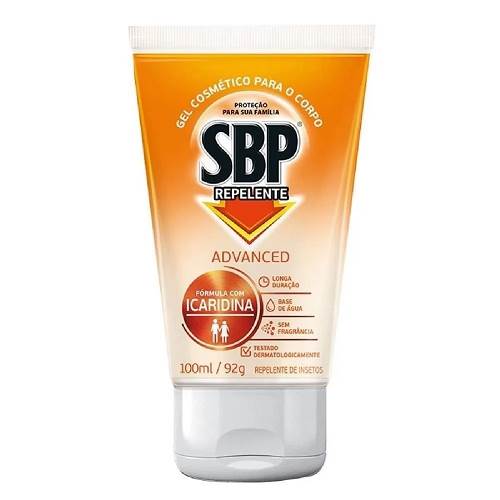 REPELENTE GEL SBP ADVANCED 100ML S FRAG
