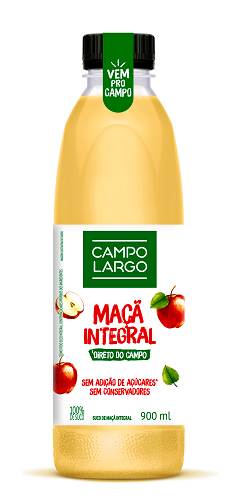 SUCO CAMPO LARGO PET 900ML MACA