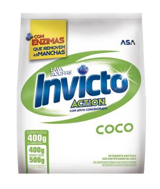 DET PO INVICTO 400G COCO SACHE