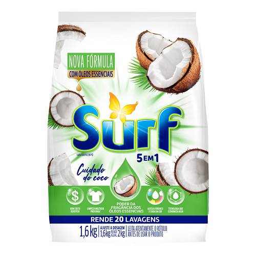 DET PO SURF 16KG CUIDAD COCO SCH