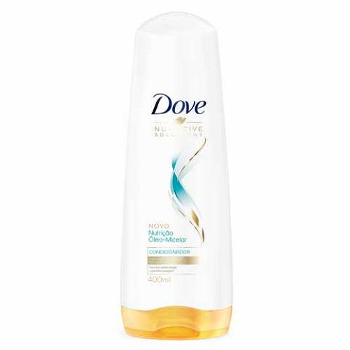 COND DOVE 400ML NUTRICAO OLEO MICELAR