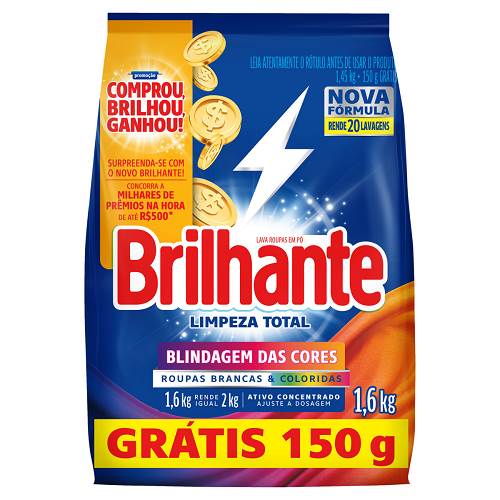 DET PO BRILHANTE 16KG LIMP TT SCH PROMO