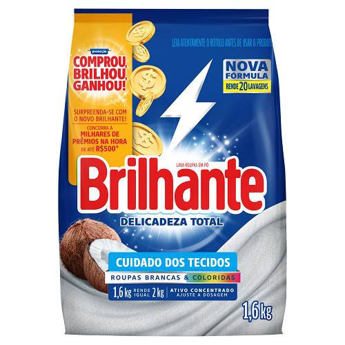 DET PO BRILHANTE 16KG DELICADEZA TT SCH