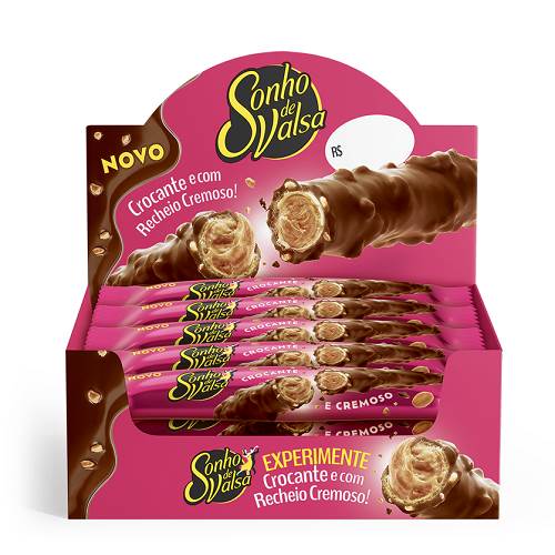 BOMB WAFFER LACTA 15X25G SONHO VALSA