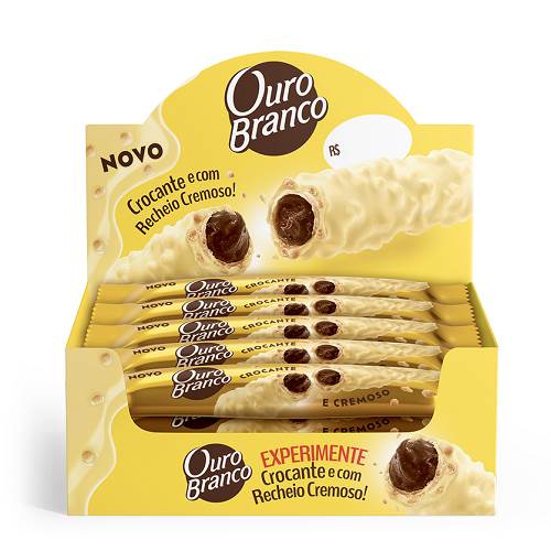 BOMB WAFFER LACTA 15X25G OURO BRANCO