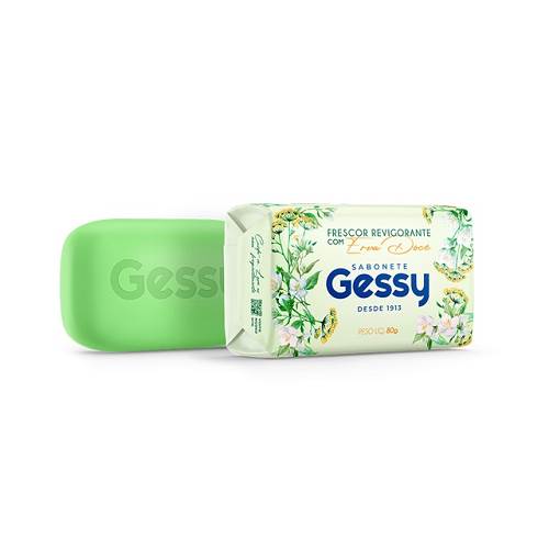 SAB GESSY 80G REVIG ERVA DOCE VERDE