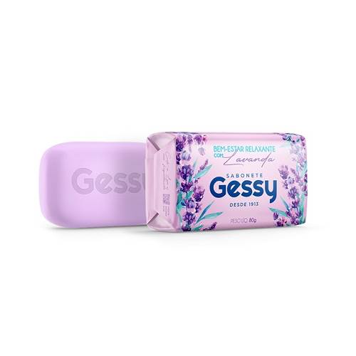 SAB GESSY 80G RELAXANTE LAVANDA LILAS