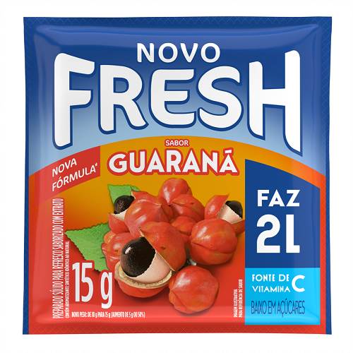 REFRESCO NOVO FRESH 15G GUARANA