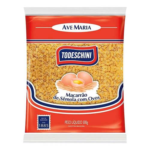 MAC TODESCHINI C OVOS 500G AVE MARIA