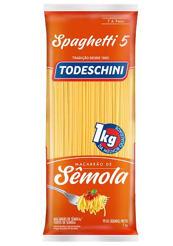 MAC TODESCHINI SEMOLA 1KG ESPAGUETE N5