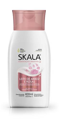 HID SKALA 400ML LEITE DE ARROZ E ROSAS
