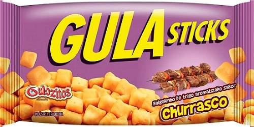 SALGADINHO GULA STICKS 50G CHURRASCO