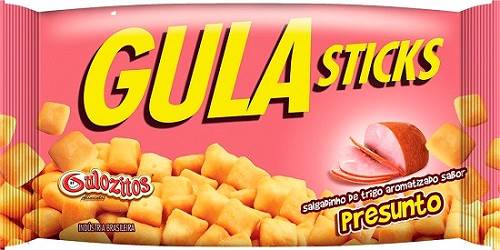 SALGADINHO GULA STICKS 50G PRESUNTO