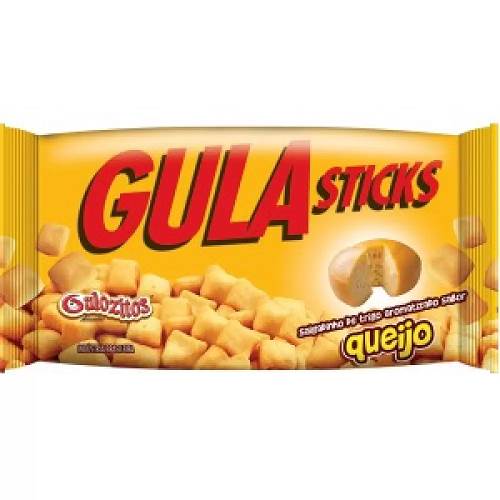 SALGADINHO GULA STICKS 50G QUEIJO