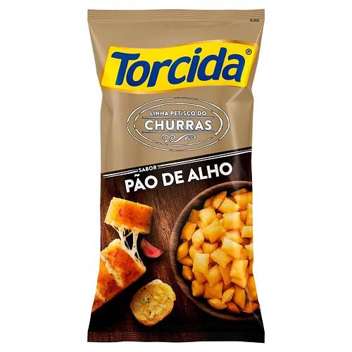 SALGADINHO TORCIDA 70G PAO DE ALHO
