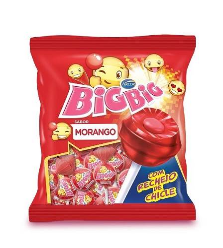 BOMB PIRULITO BIG BIG ARCOR 500G MORANGO