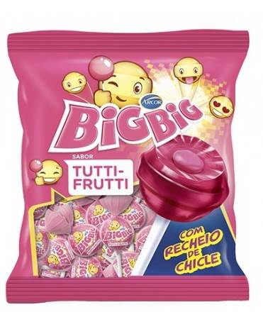 BOMB PIRULITO BIG BIG ARCOR 500G T FRUT