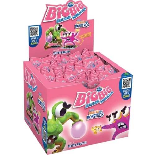 BOMB CHICLE BIG BIG ARCOR 315G T FRUTTI