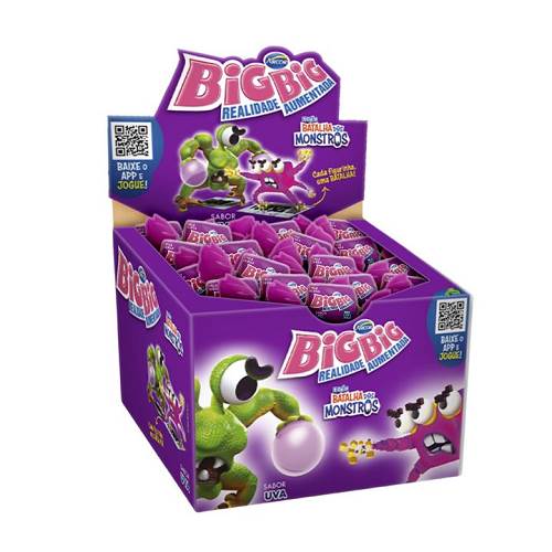 BOMB CHICLE BIG BIG ARCOR 315G UVA