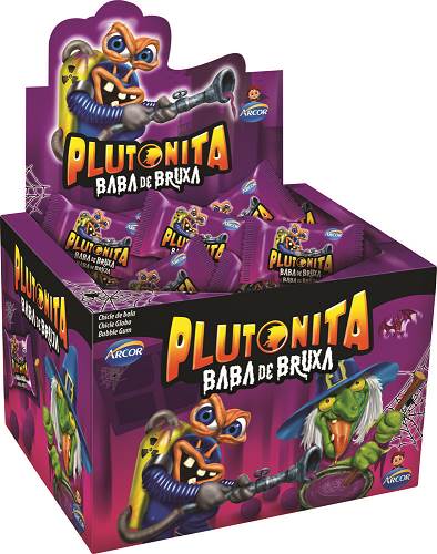 BOMB CHICLE PLUTONITA ARCOR 180G B BRUXA