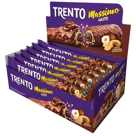 BOMB WAFFER TRENTO MASSIMO 30G NUTS 