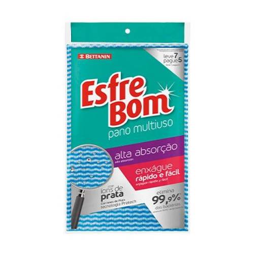 PANO MULTI USO ESFREBOM AZUL L7P5UN
