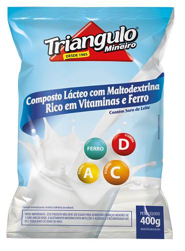 LEITE PO COMP LACTEO TRIANGULO 400G