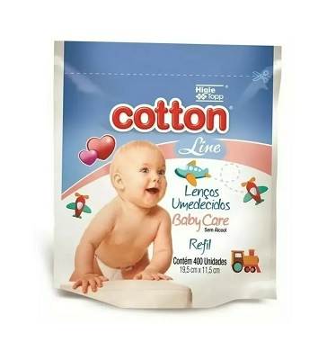 LENCO UMED COTTON LINE BABY REFIL 400UN