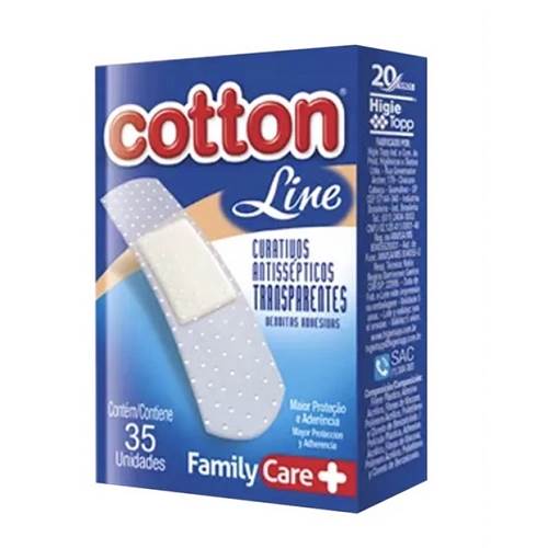CURATIVO COTTON LINE TRANSP C35UN