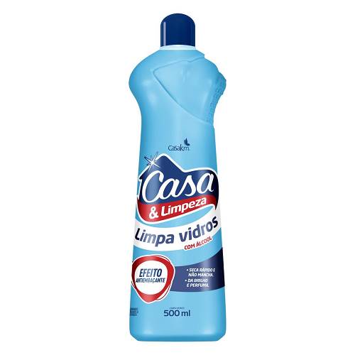 LIMPA VIDROS CASA E LIMPEZA 500ML SQZ