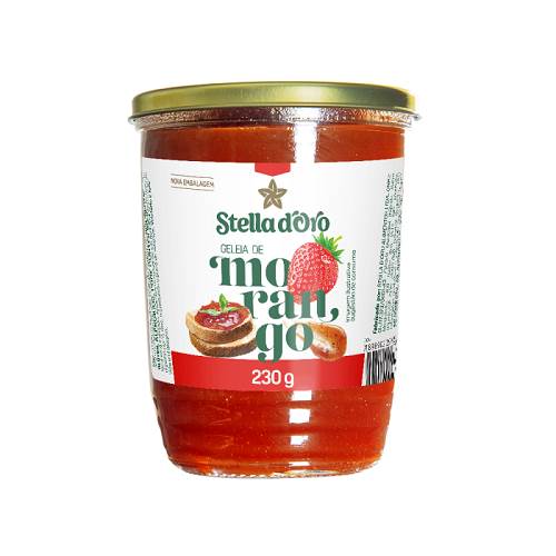 GELEIA STELLA DORO 230G PT MORANGO