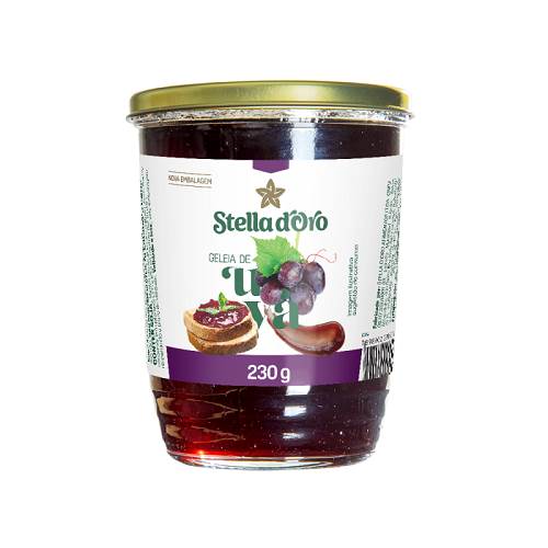 GELEIA STELLA DORO 230G PT UVA