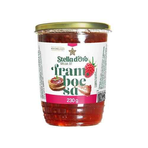 GELEIA STELLA DORO 230G PT FRAMBOESA