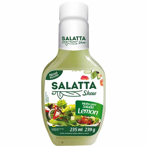 MOLHO SALADA SALATTA 235ML LEMON