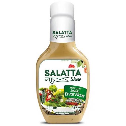 MOLHO SALADA SALATTA 235ML ERVAS FINAS
