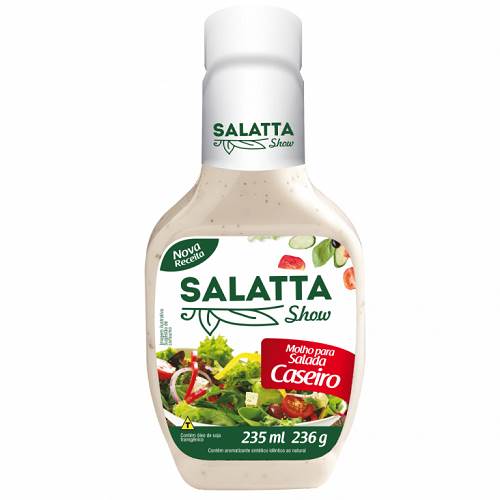 MOLHO SALADA SALATTA 235ML CASEIRO