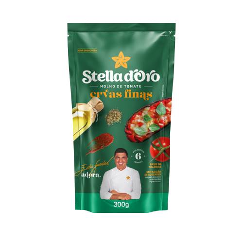 MOLHO TOMATE STELLA DORO 300G ERVAS FIN